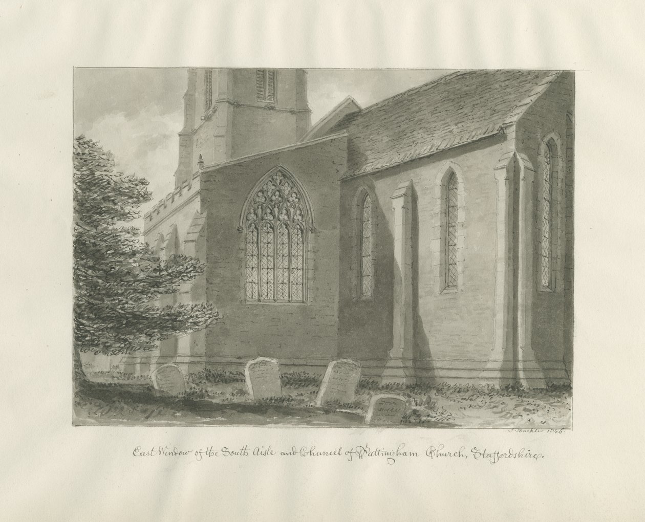 Église de Pattingham - Fenêtre est - John Buckler