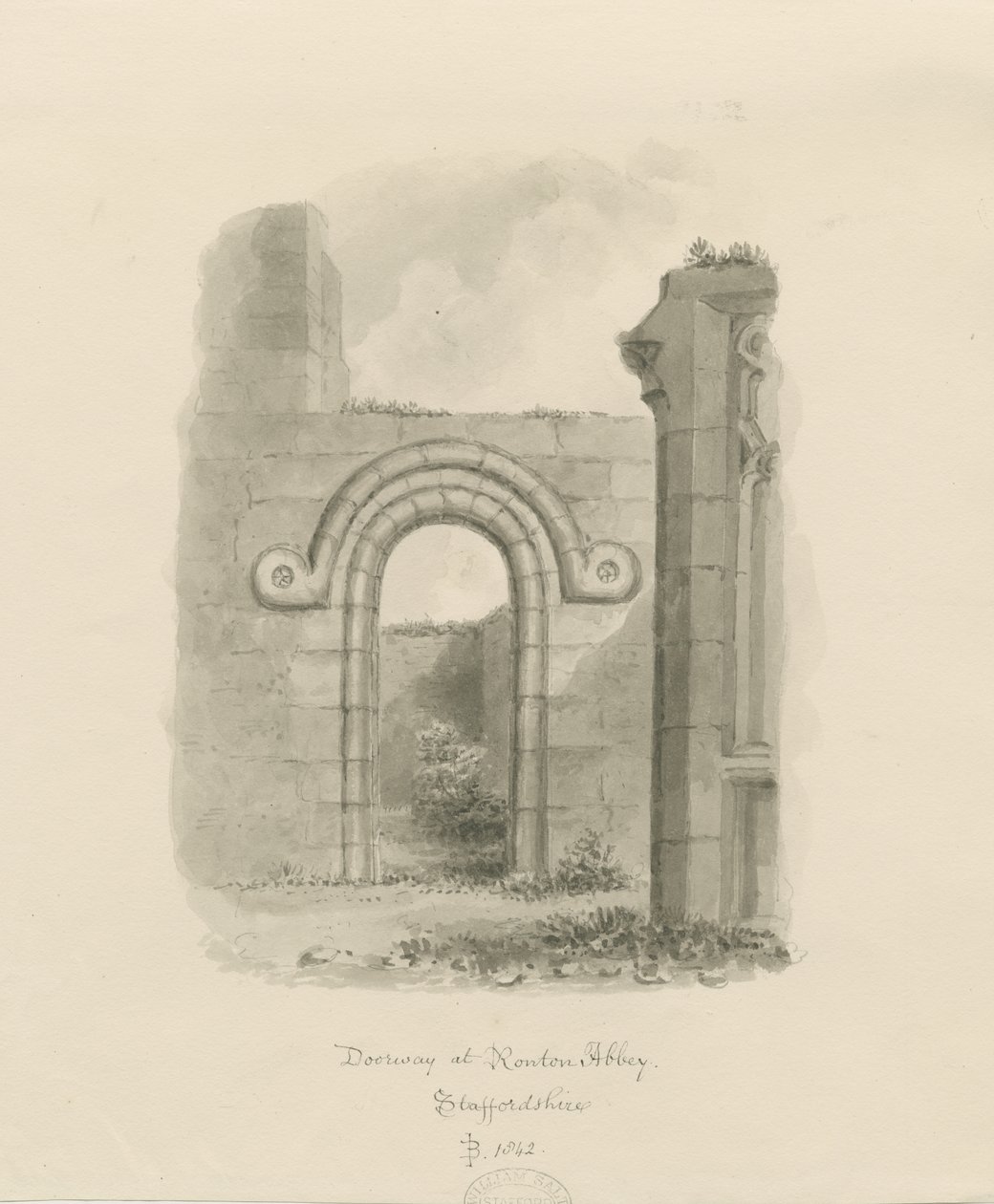 Abbaye de Ranton - Restes d