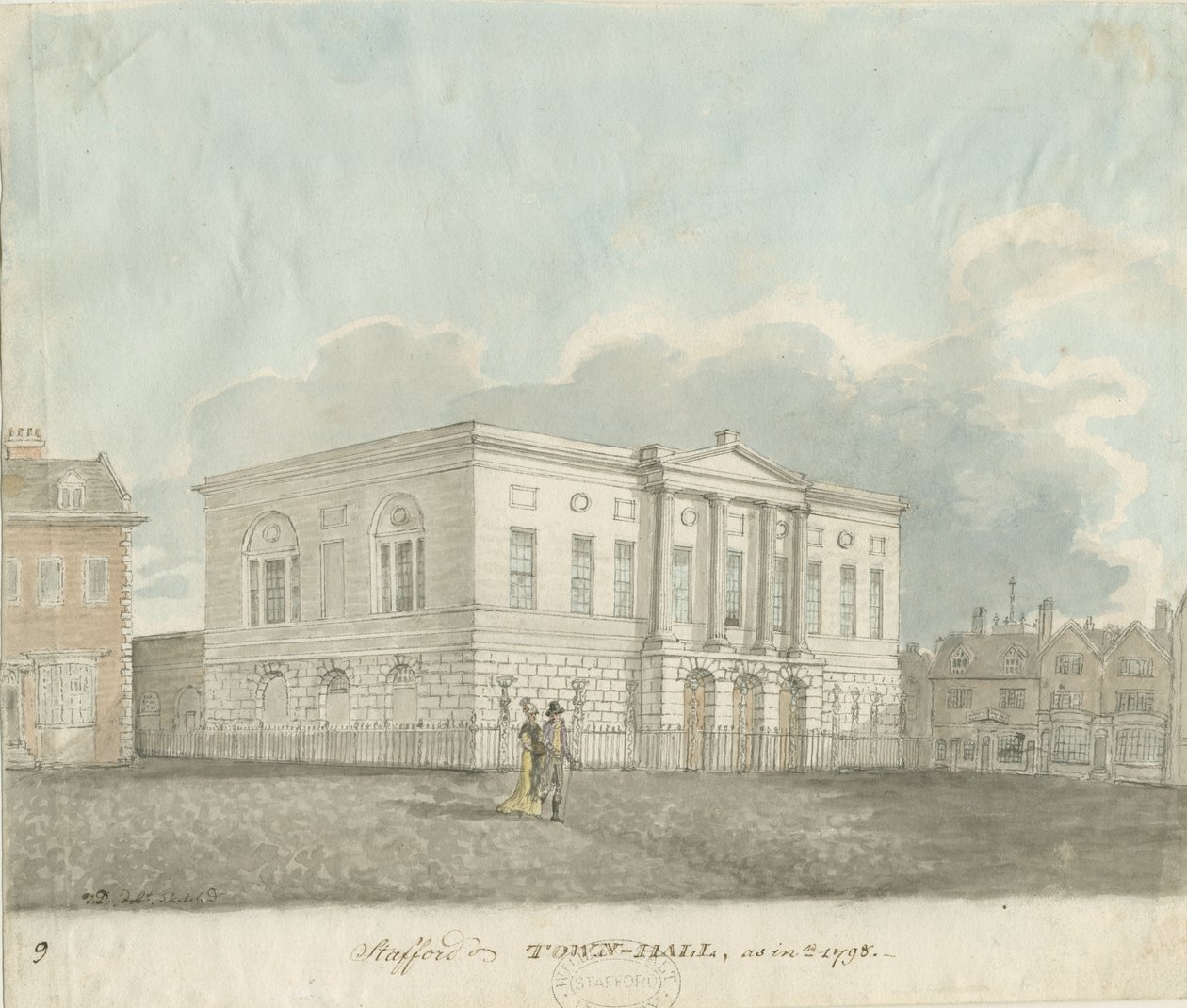 Stafford - Chetwynd House - John Buckler