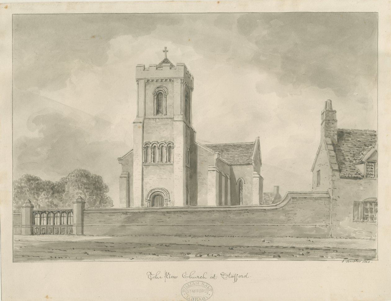 Stafford - Christ Church - John Buckler