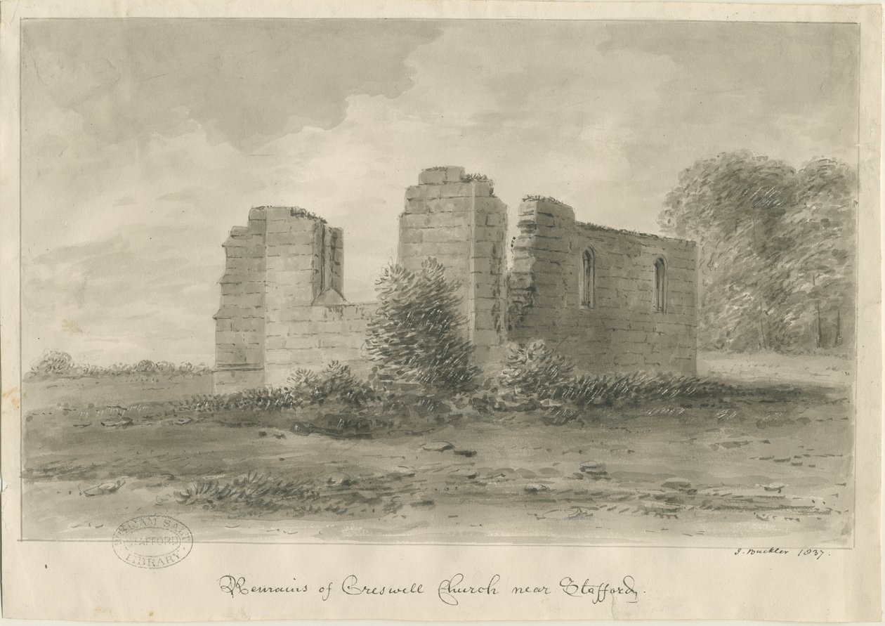Stafford - Chapelle de Creswell - John Buckler