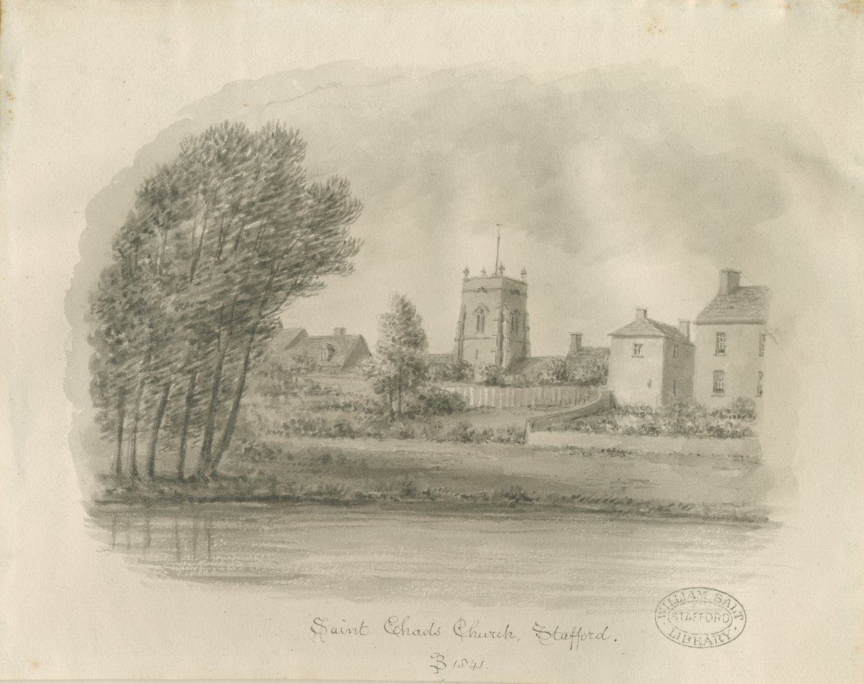 Stafford - Église Saint-Chad - John Buckler