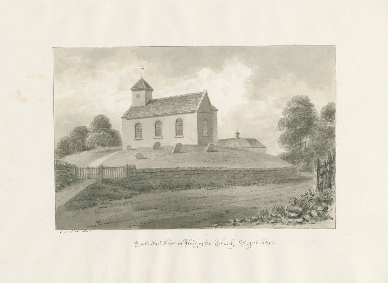 Église de Wigginton - John Buckler