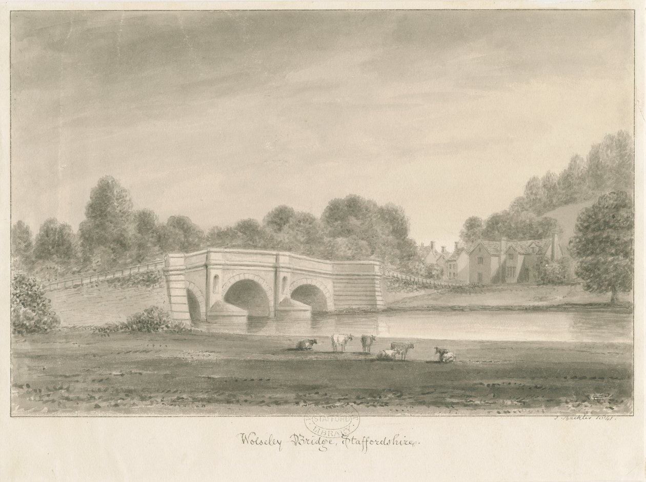 Pont de Wolseley - John Buckler
