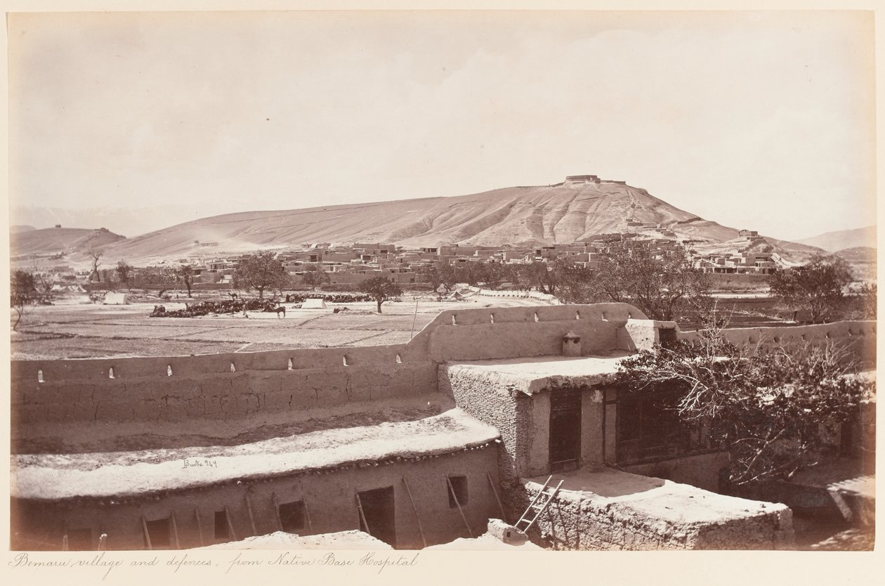 Village de Bemaru et défenses depuis l