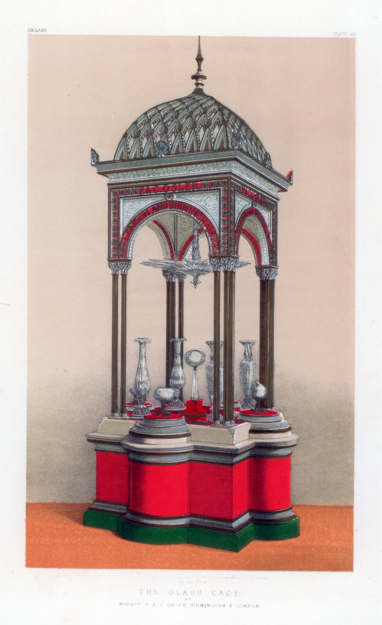La vitrine, 19ème siècle - John Burley Waring