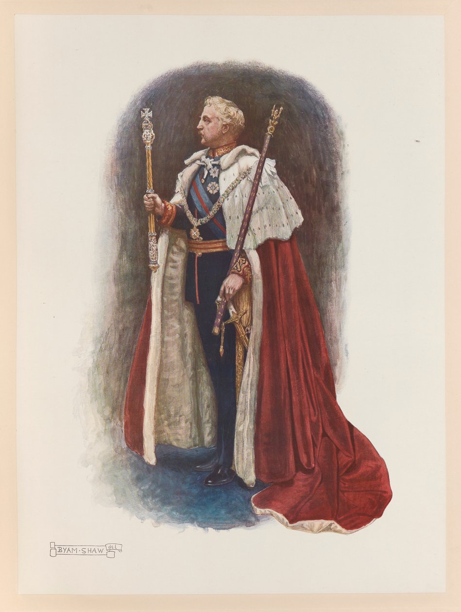 Couronnement du Roi Édouard VII - John Byam Liston Shaw