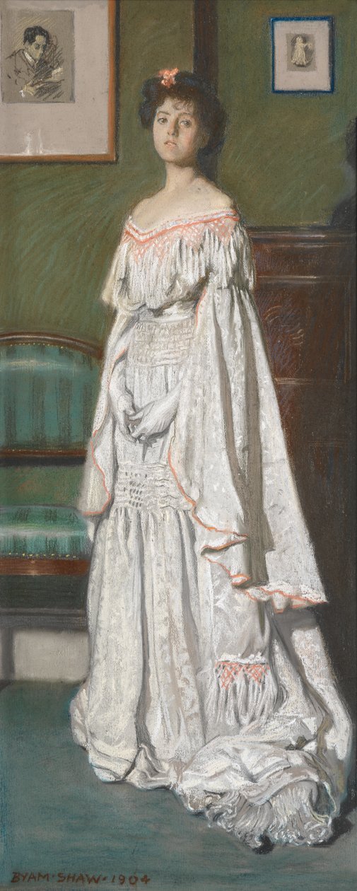 Mme Paul Konody [Isabel Codrington] - John Byam Liston Shaw