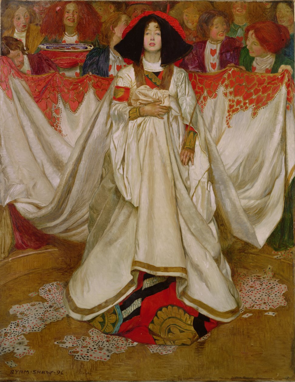 Reine de cœur, 1896 - John Byam Liston Shaw