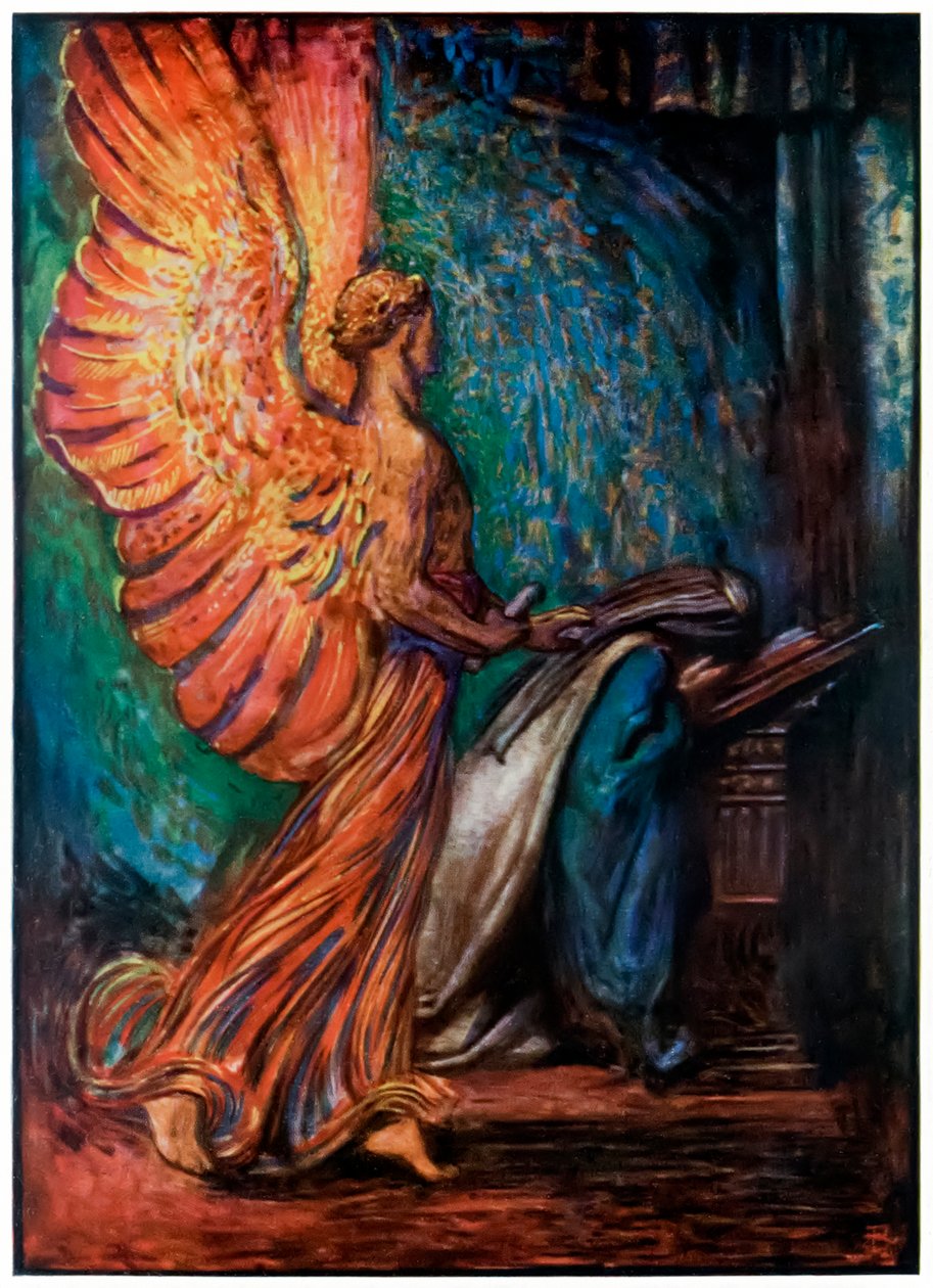Le Messager vient à Christiana - John Byam Liston Shaw