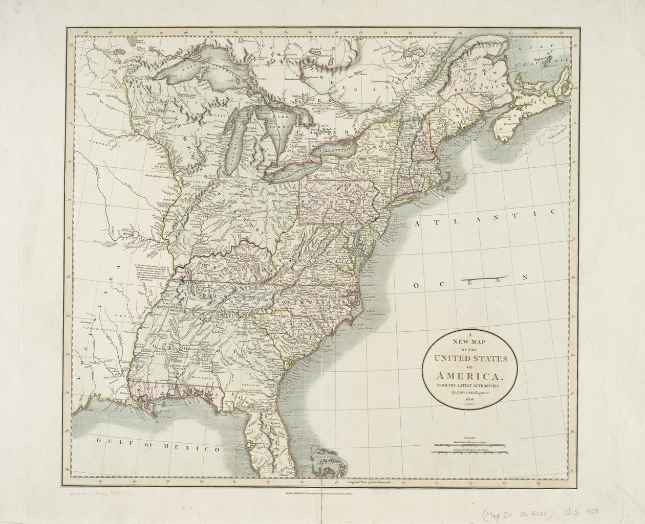 Nouvelle carte des États-Unis d