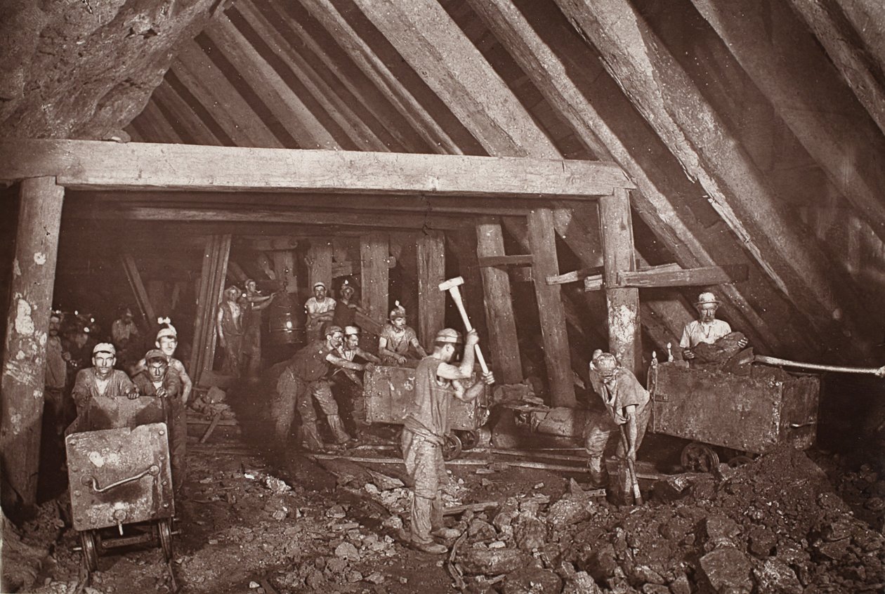 Le 412, mine de Dolcoath, illustration de 