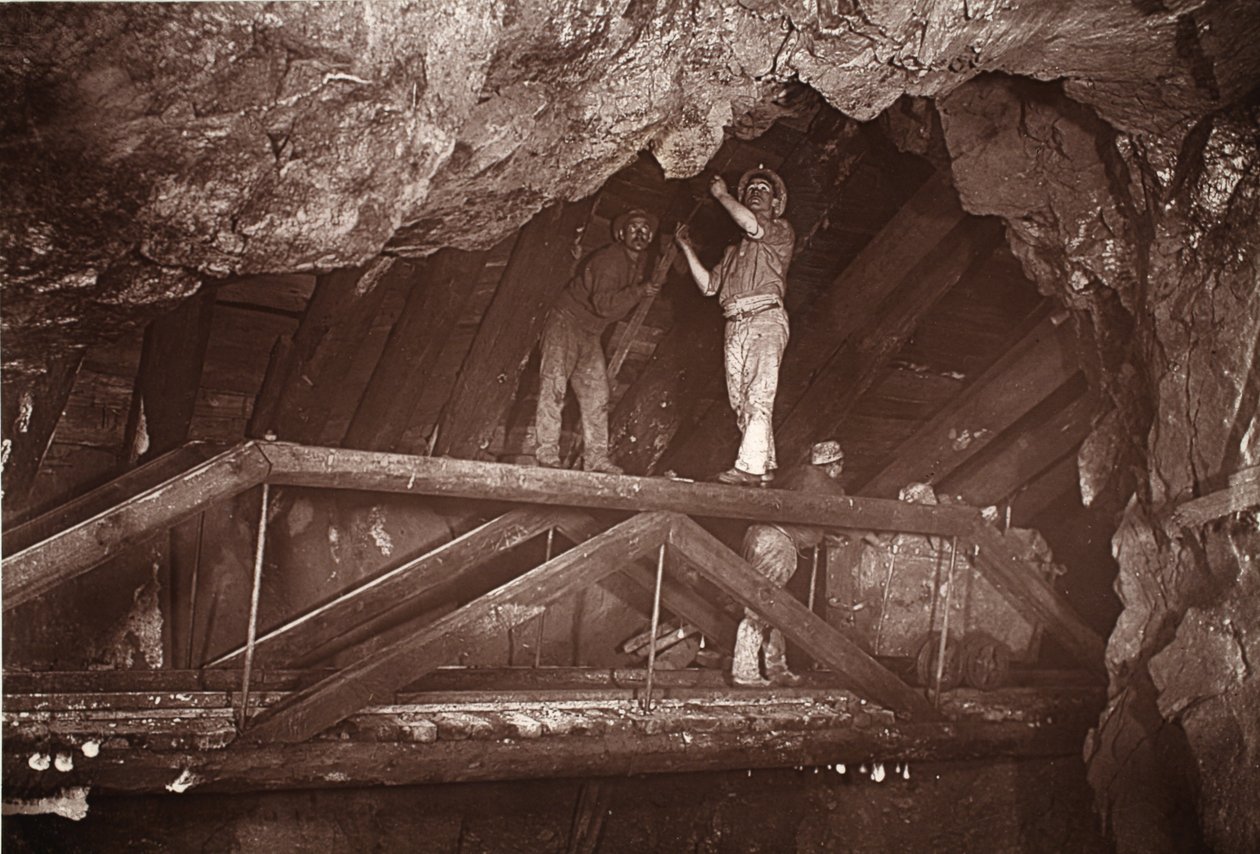 Le Pont, mine de East Pool, illustration de 