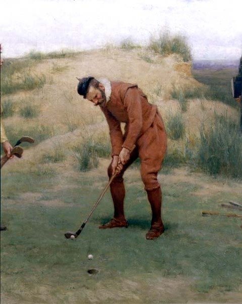 Pendant le temps des sermons, (détail) - John Charles Dollman