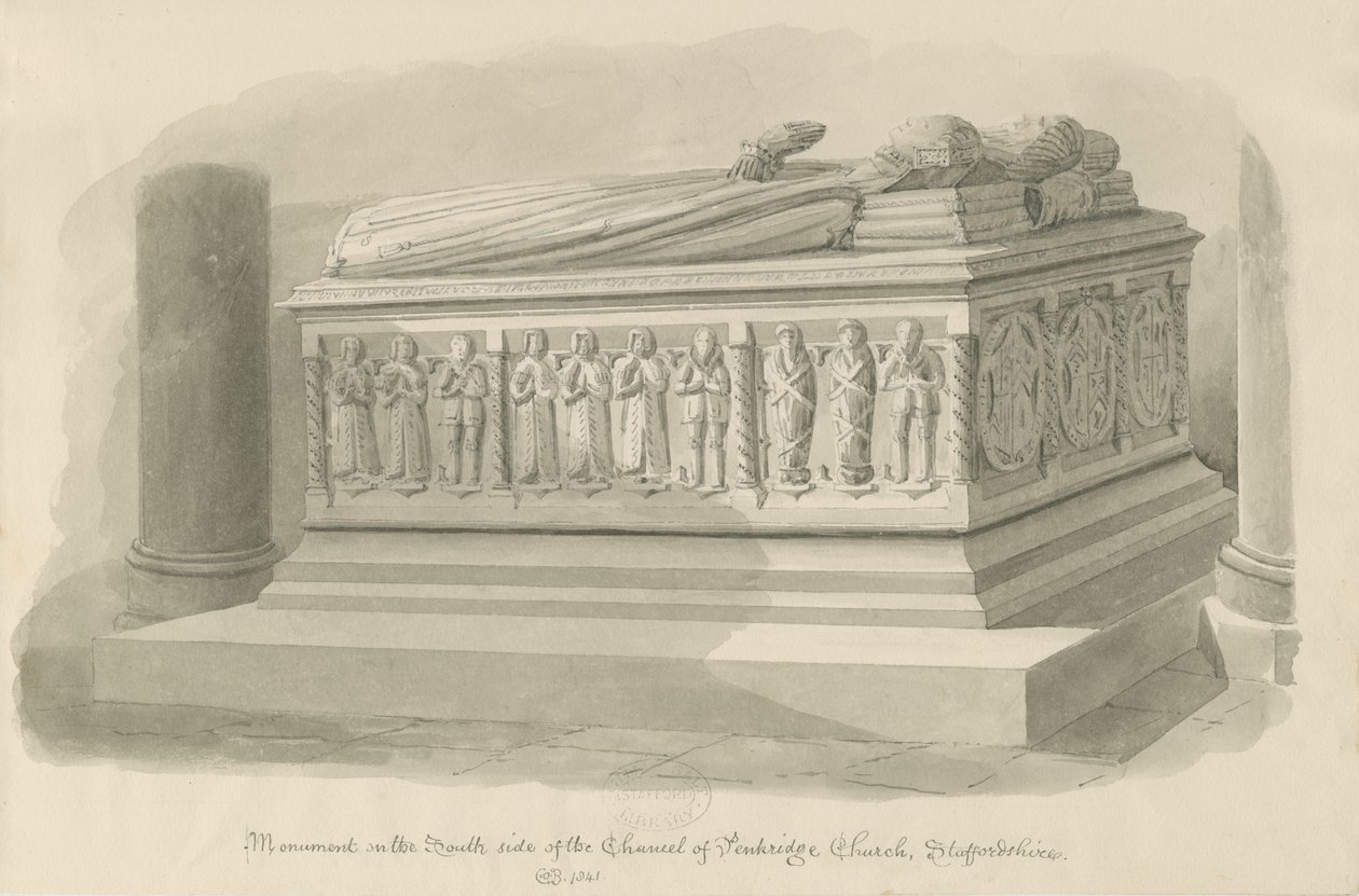 Église de Penkridge - Tombe d