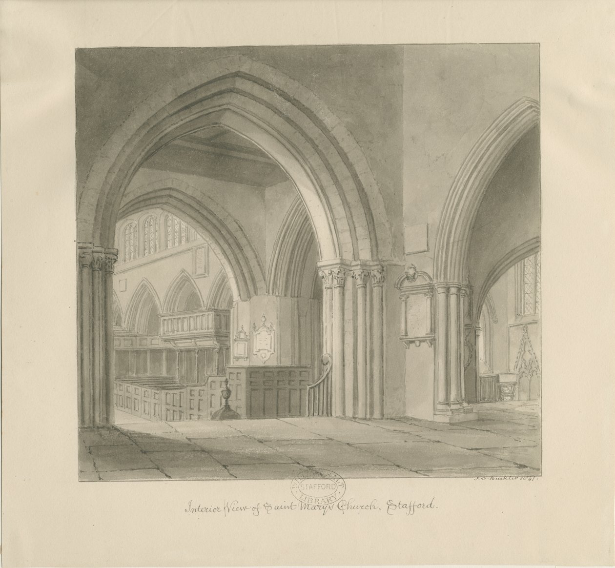 Stafford - Intérieur de l