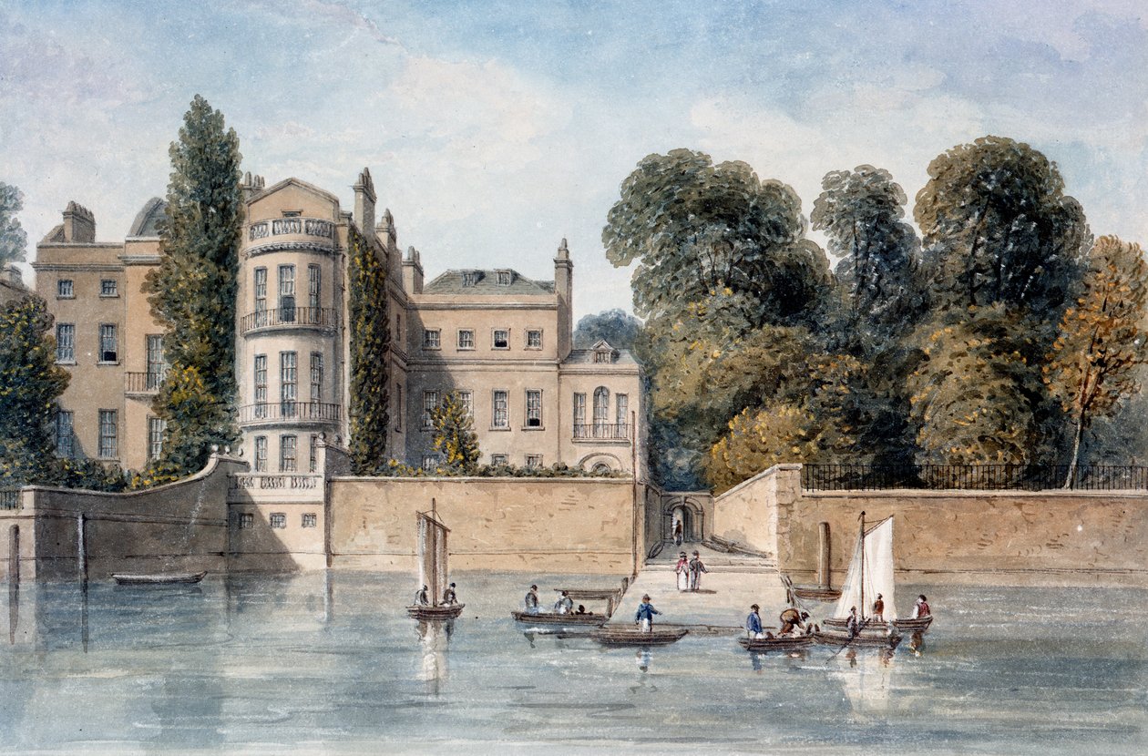Escaliers de Whitehall - John Chessell Buckler