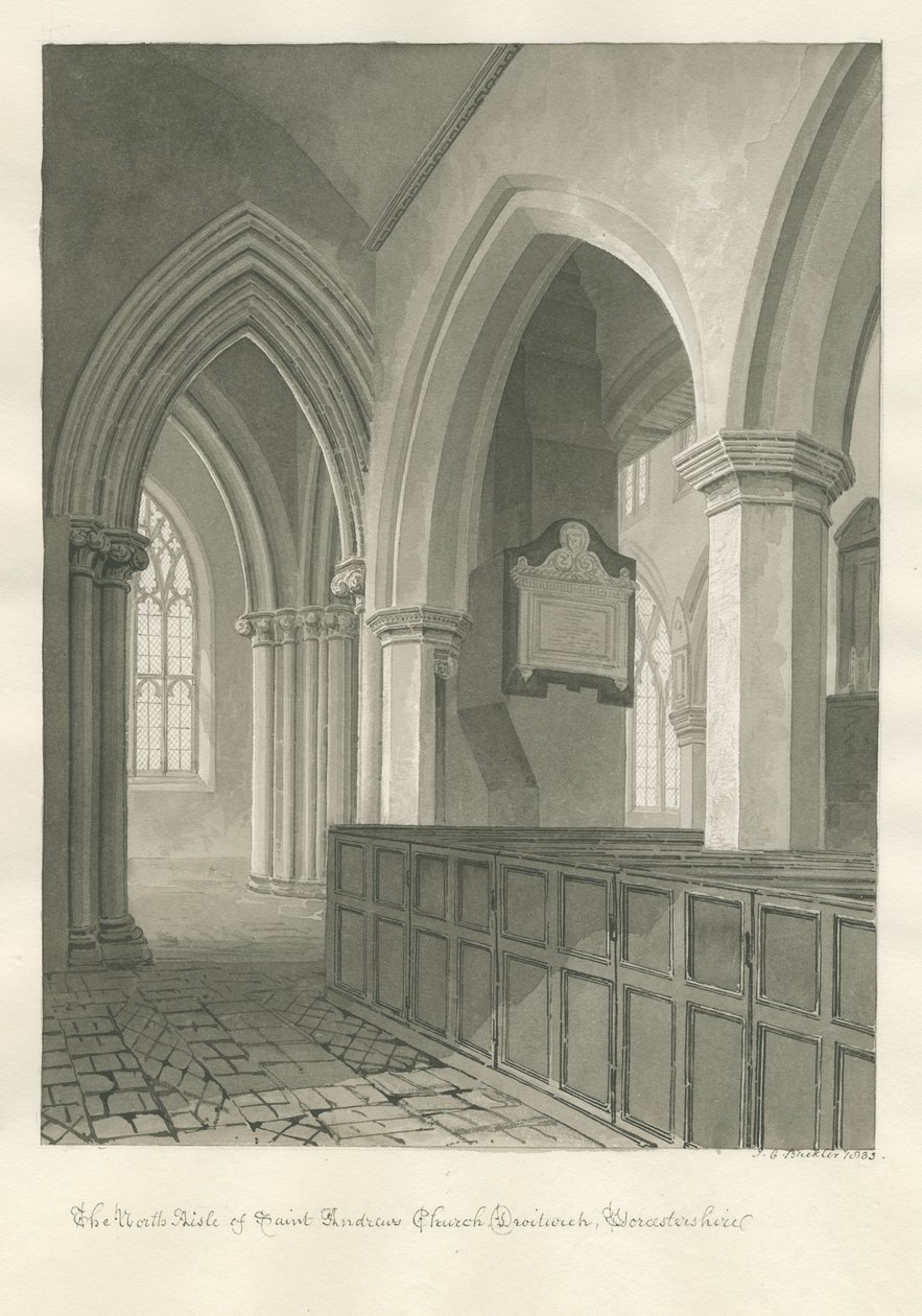 Worcestershire - Droitwich - Intérieur de l