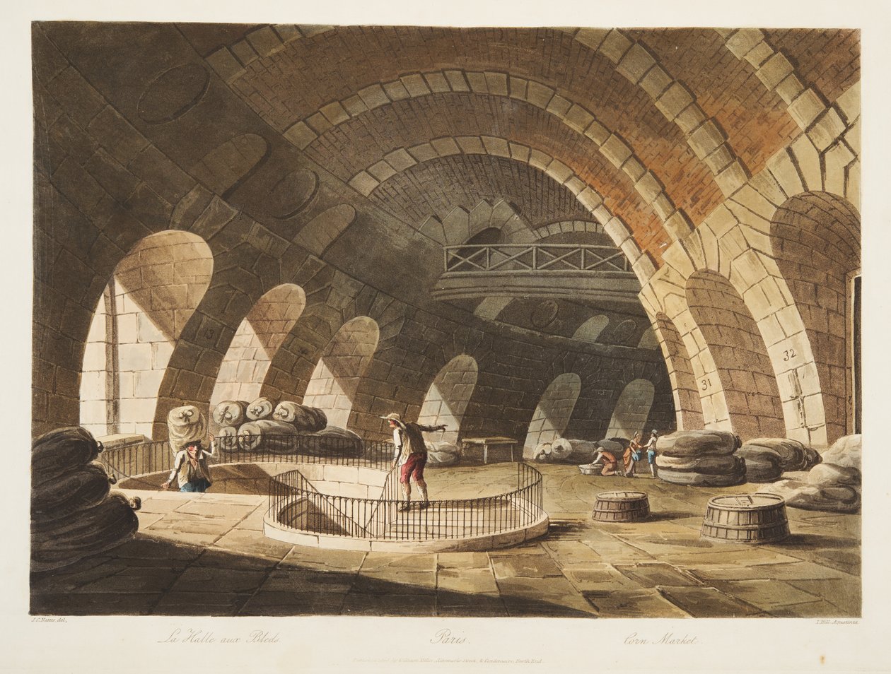 Marché aux grains - John Claude Nattes