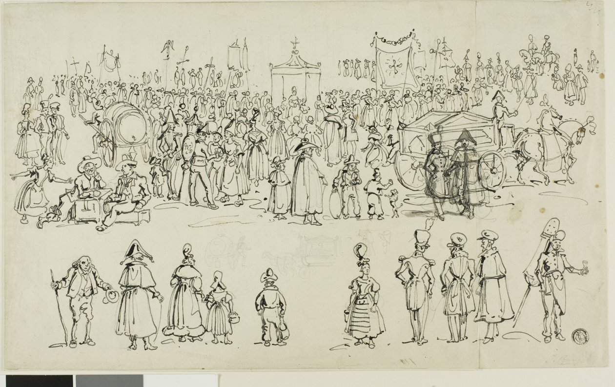Fête religieuse dans le nord de la France, peut-être en Normandie - John Coney