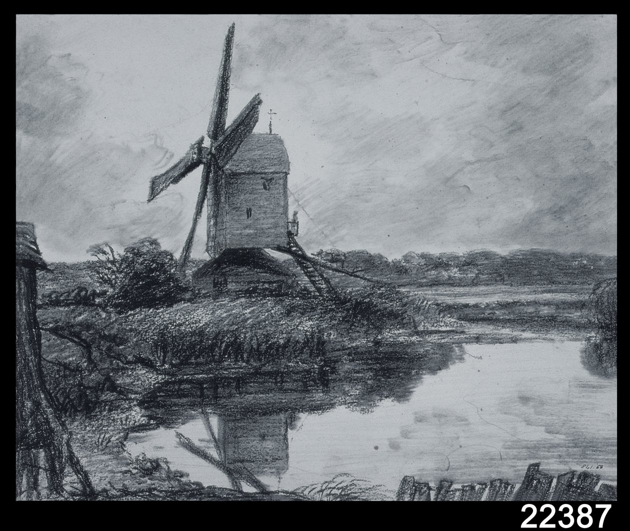 Un moulin sur les rives de la rivière Stour - John Constable