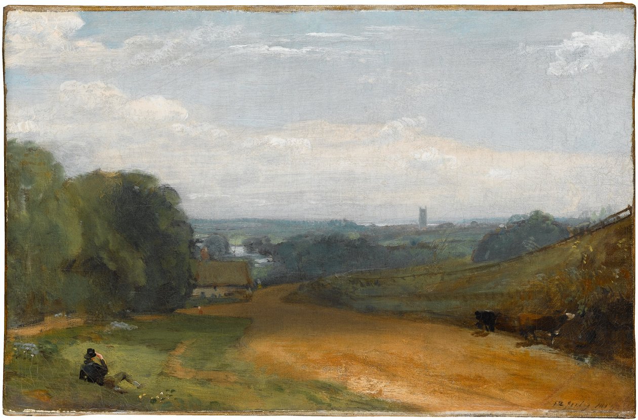 Vue de Dedham depuis Gun Hill - John Constable