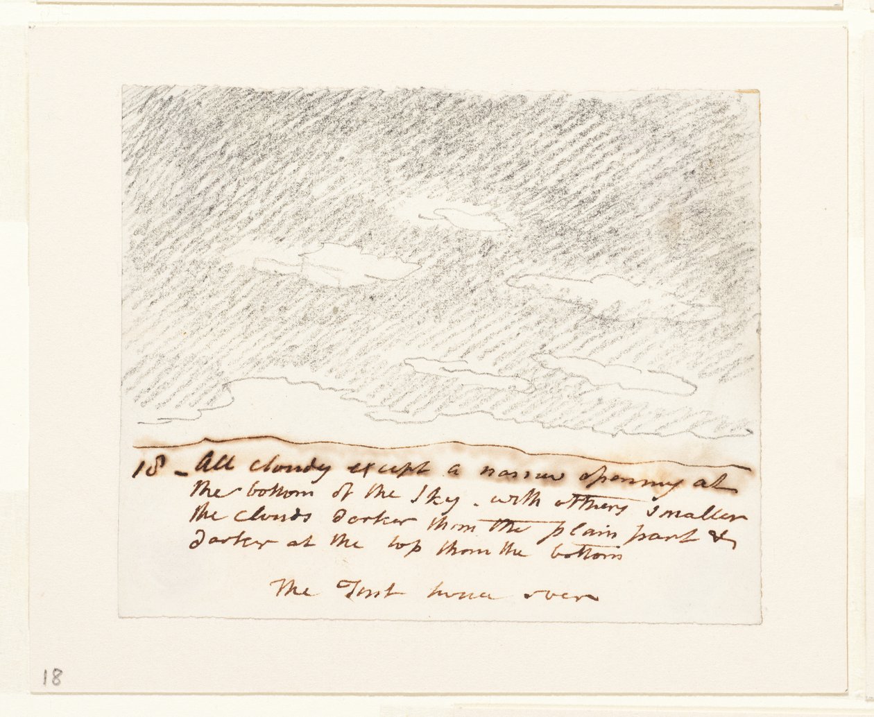 Étude de nuages (d