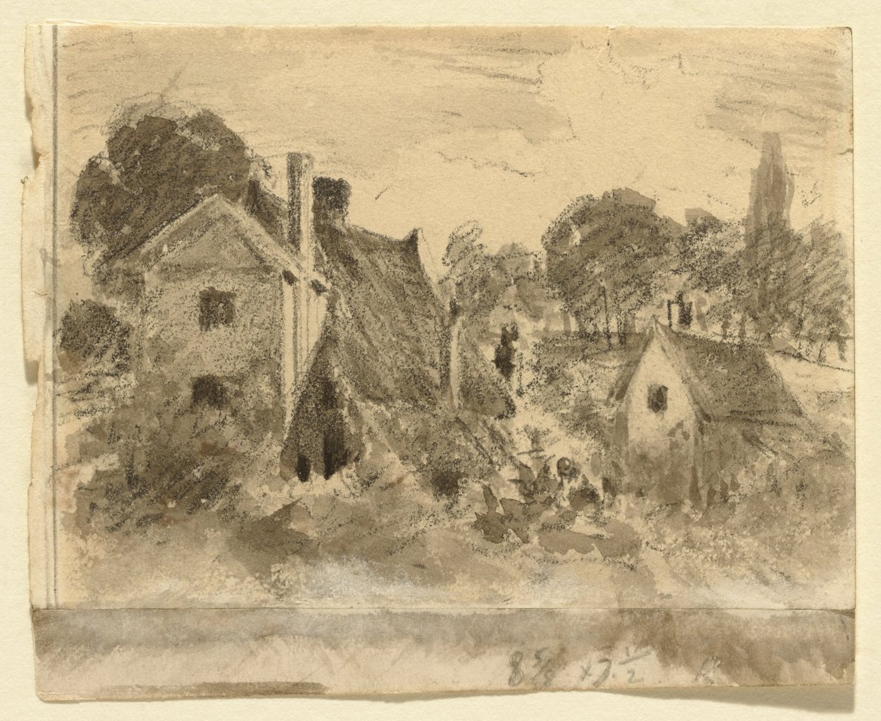 Chaumières - John Constable