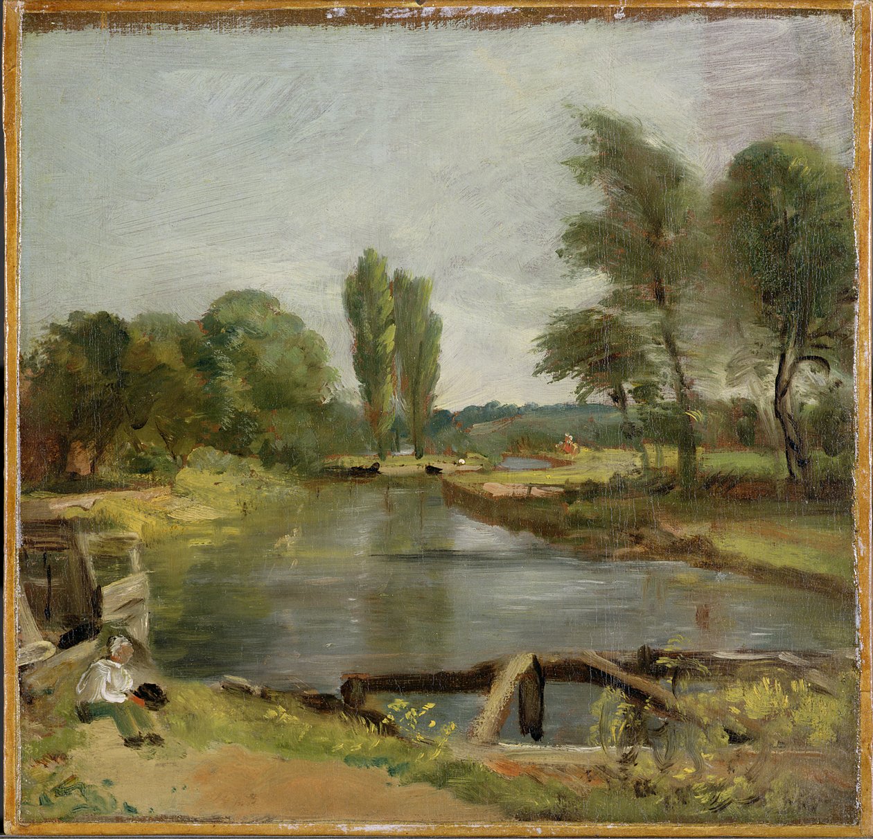 Écluse de Flatford, 1810-11 - John Constable