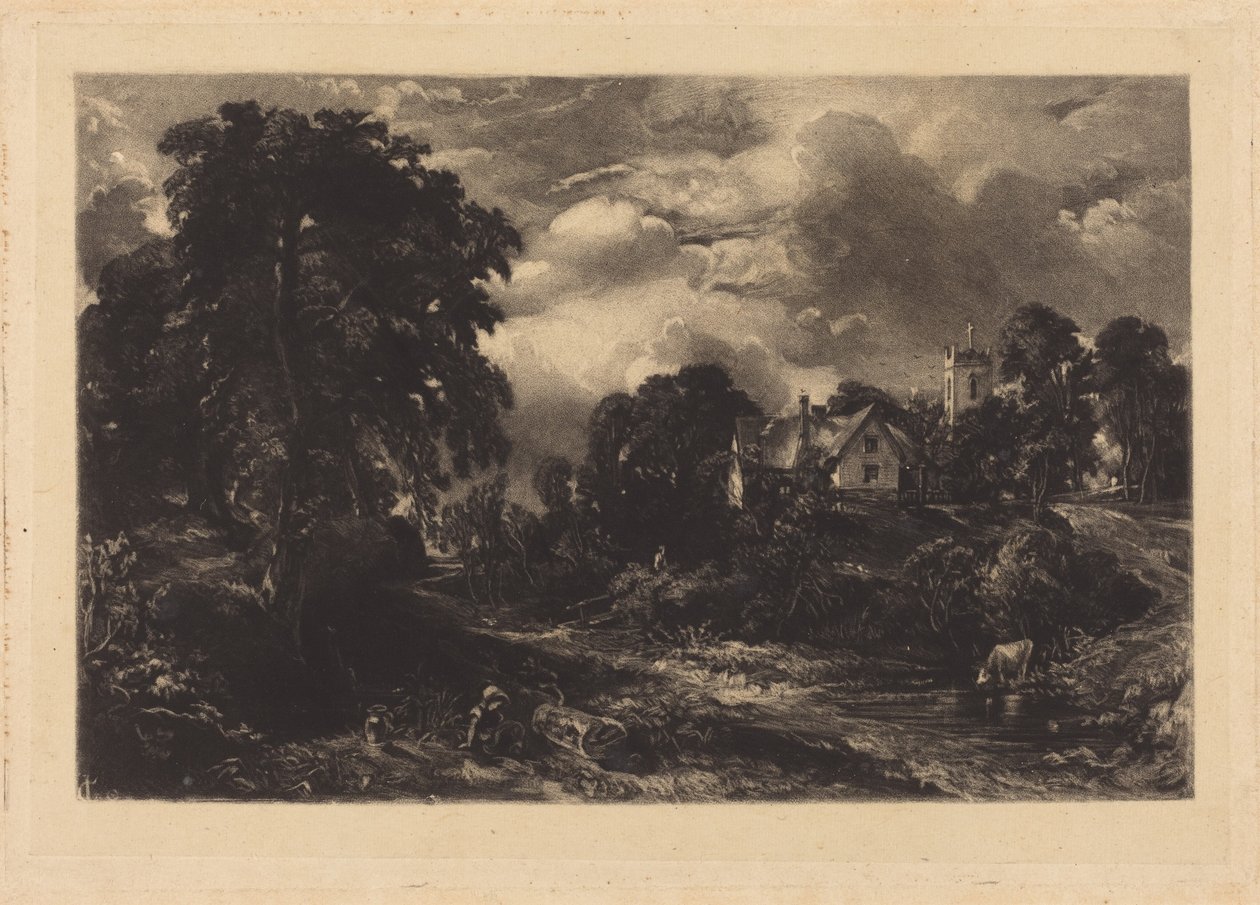 Ferme Glebe (b) - John Constable