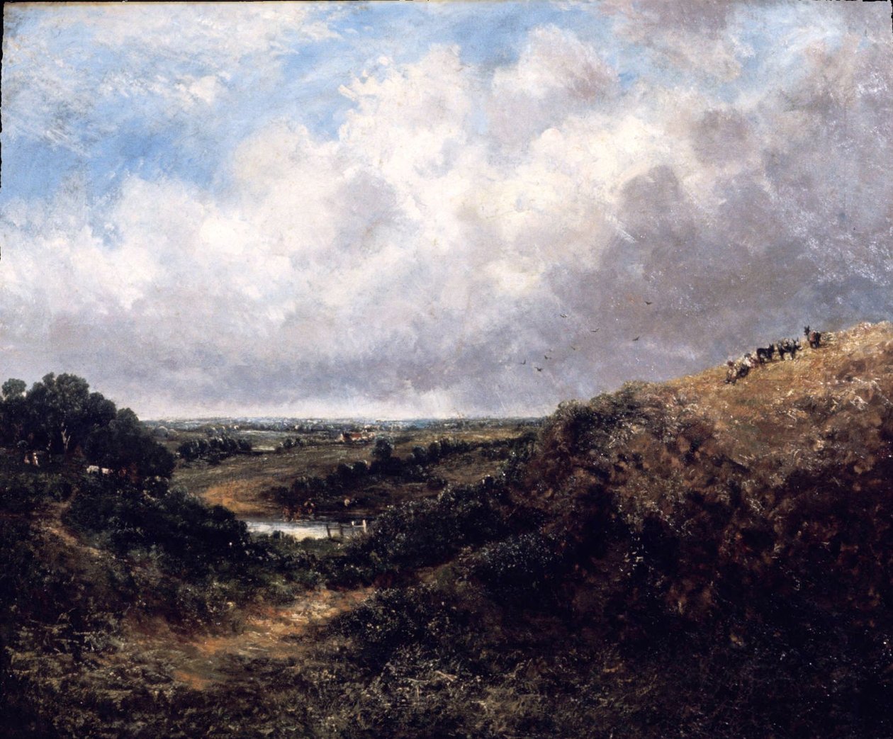 La lande de Hampstead - John Constable
