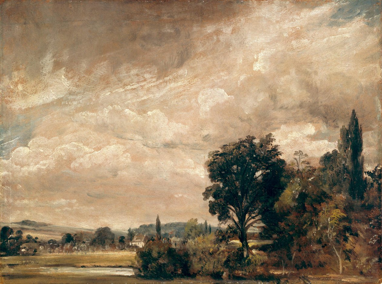 La crête de Harnham vue depuis la maison de l