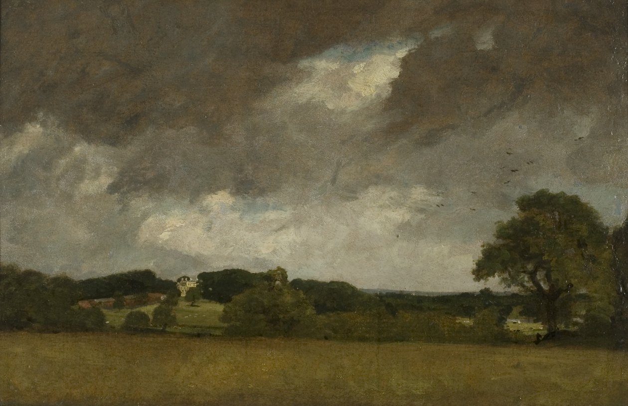Malvern Hall depuis le sud-ouest - John Constable