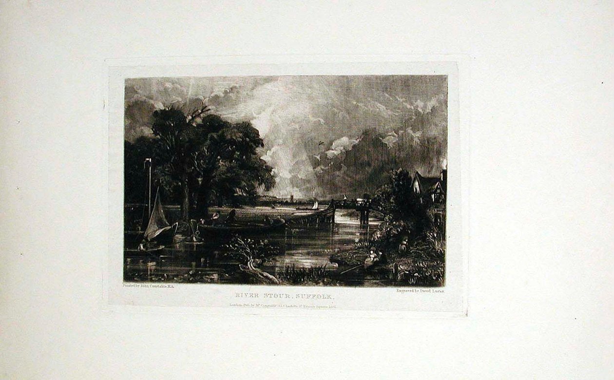 La Stour, Suffolk - John Constable