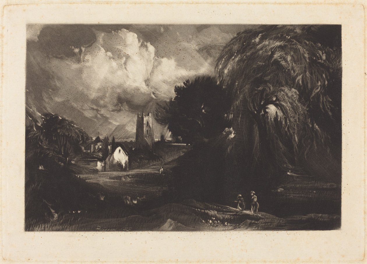 Stoke-by-Neyland - John Constable
