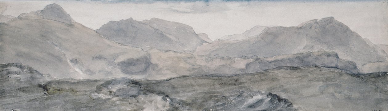 Vue du sommet de Honister Crag - John Constable