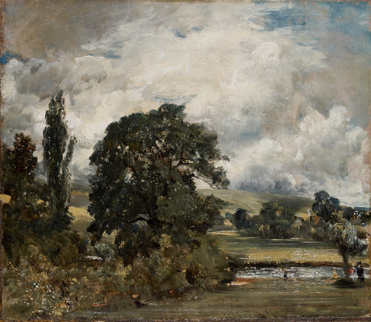 Prairies humides près de Salisbury, 1820-1829 - John Constable