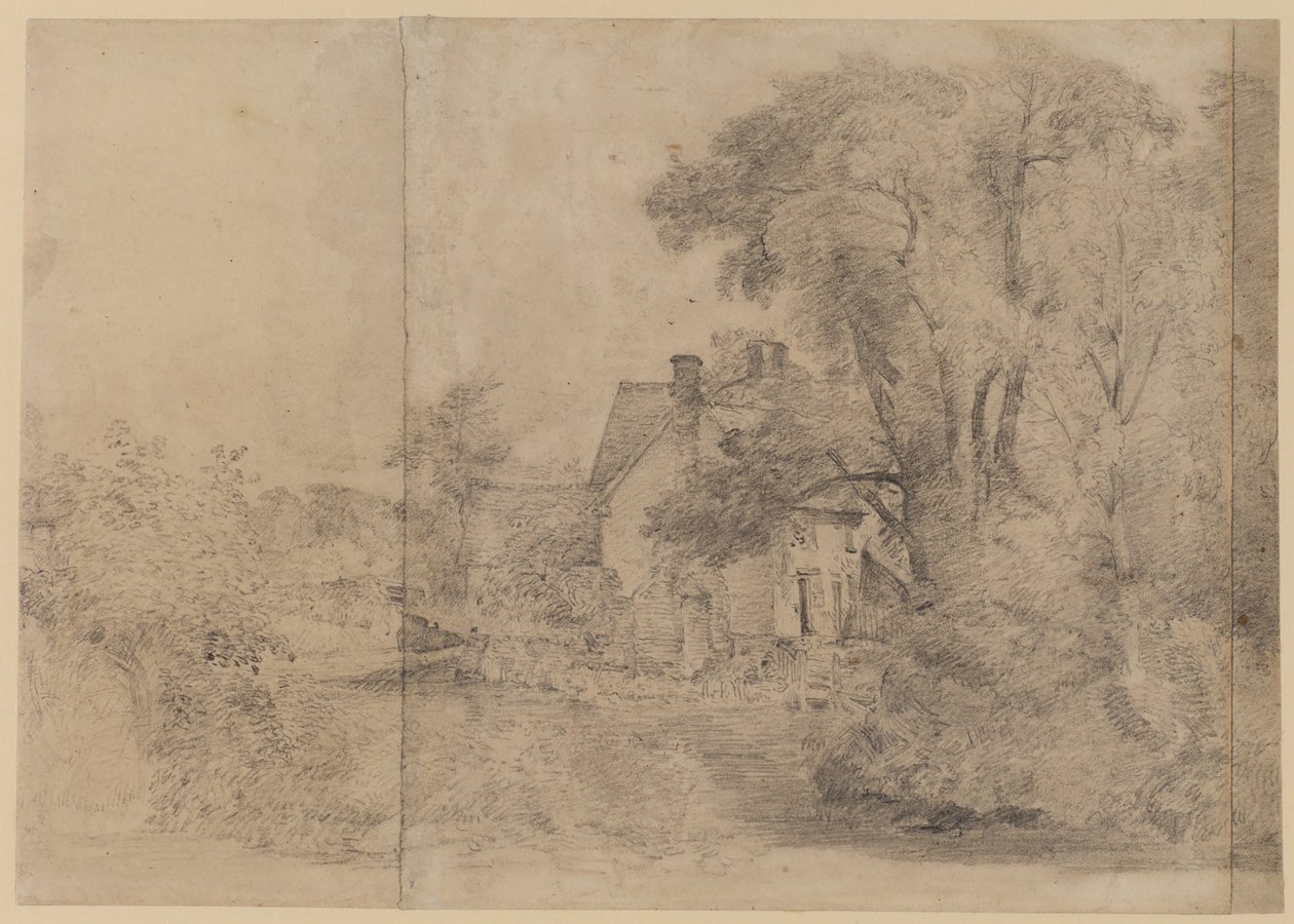 Maison de Willy Lott, East Bergholt - John Constable