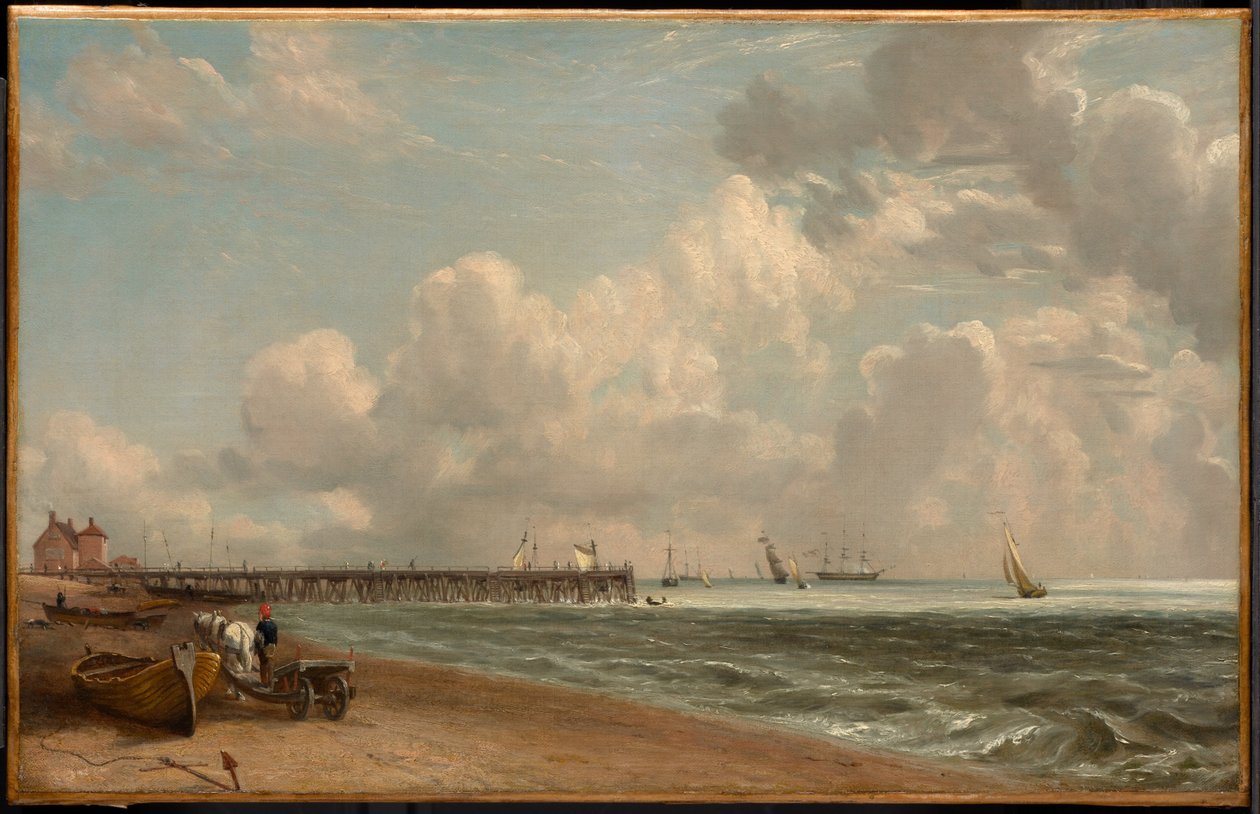 La jetée de Yarmouth - John Constable