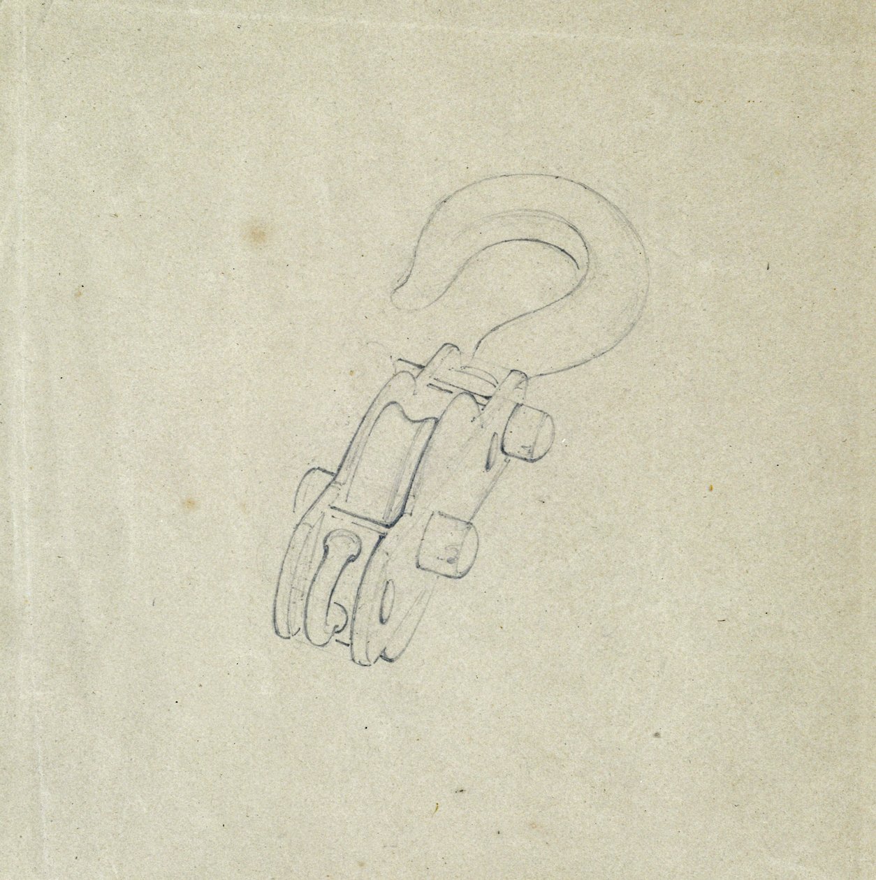 Bloc et crochet, vers 1835-38 - John Cooke Bourne