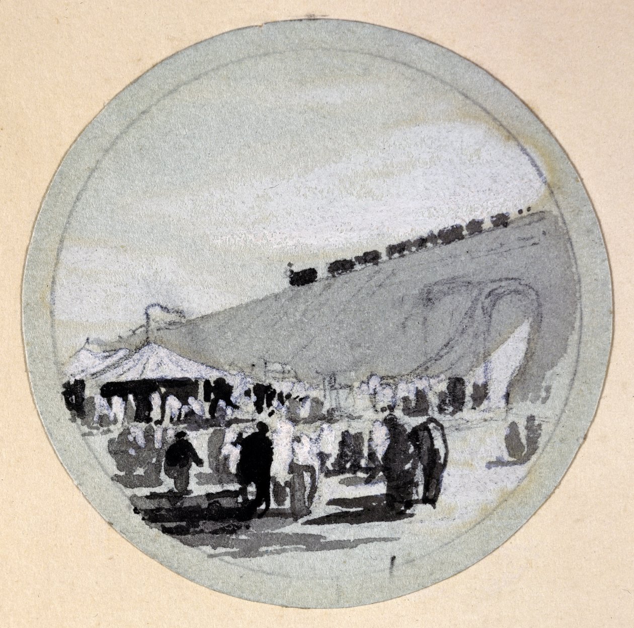 Ouverture, chemin de fer de Londres et Birmingham, vers 1838 - John Cooke Bourne