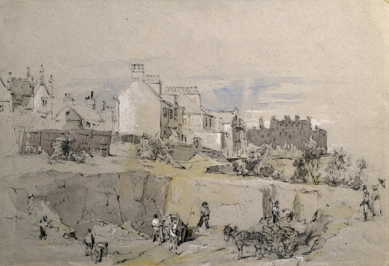 Rue Park, Camden Town - John Cooke Bourne