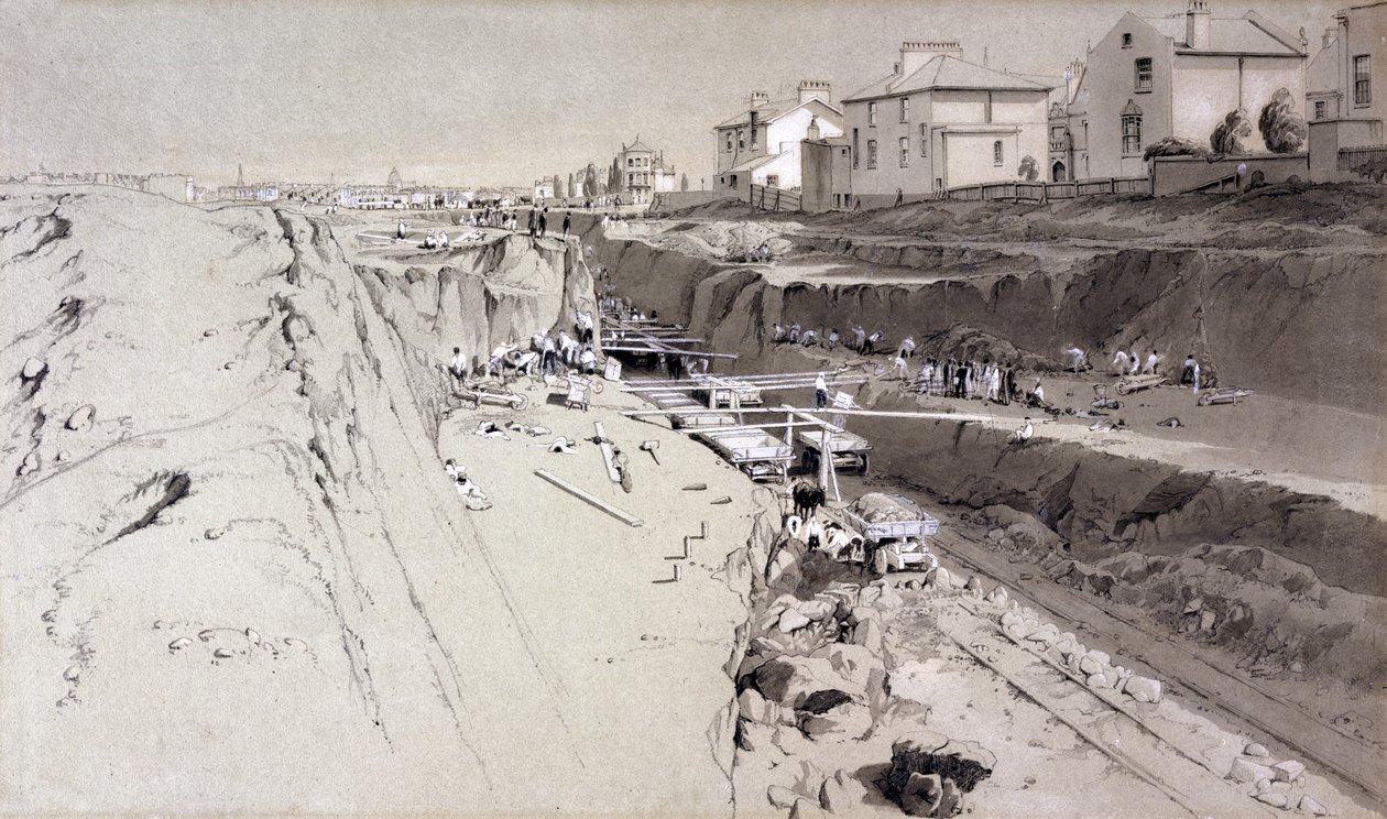 Park Village, 26 août 1836 - John Cooke Bourne