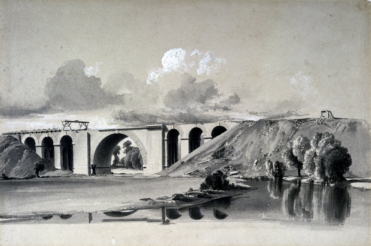 Viaduc de Sherbourne, près de Coventry, 27 juillet 1837 - John Cooke Bourne