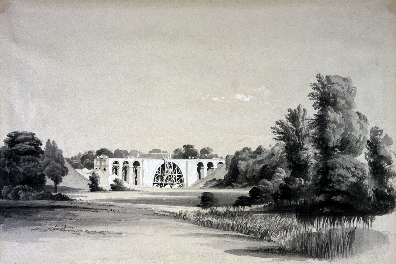 Viaduc de Sowe, près de Binley, 2 juillet 1837 - John Cooke Bourne