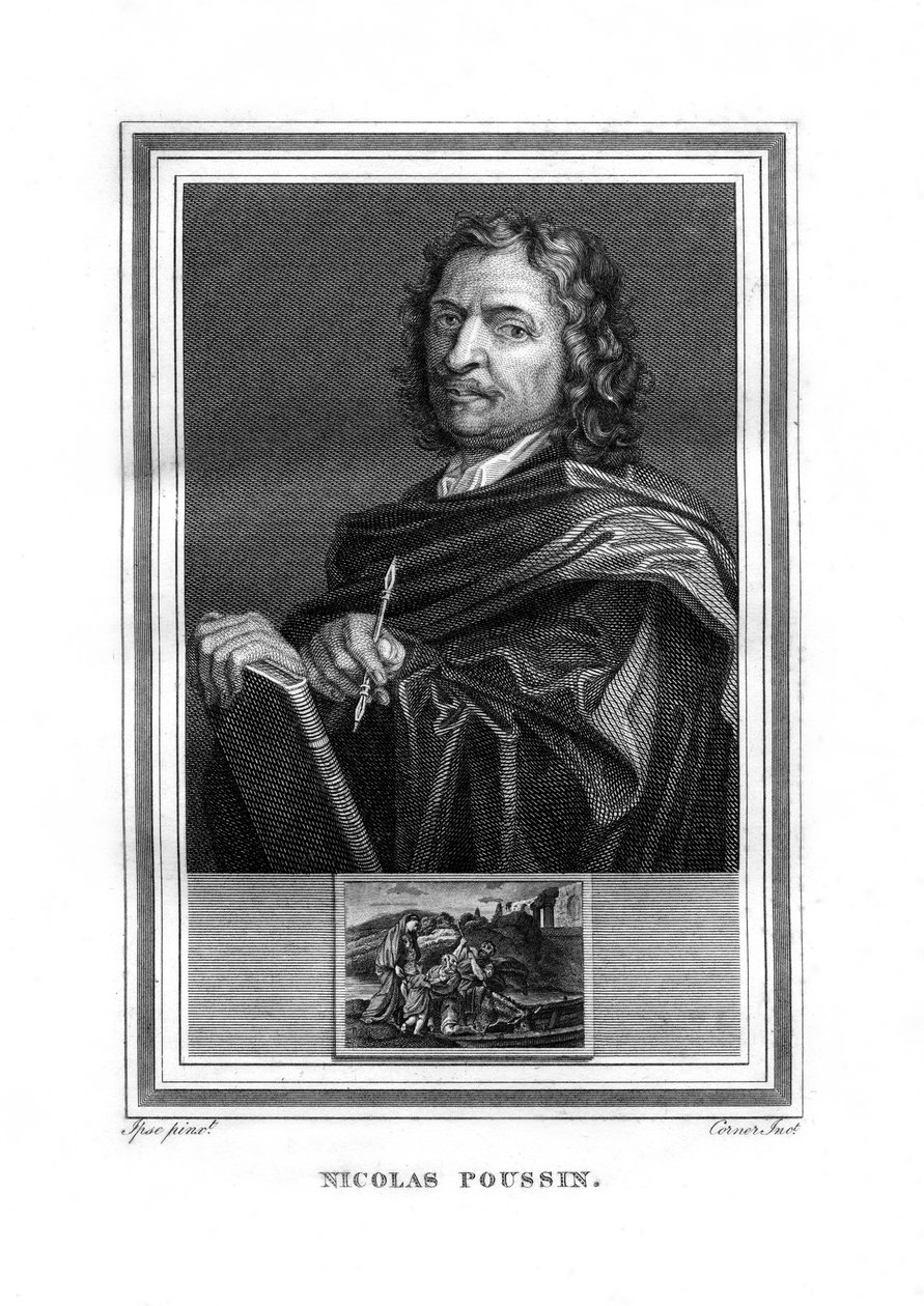 Nicolas Poussin, peintre français, 1825 - John Corner