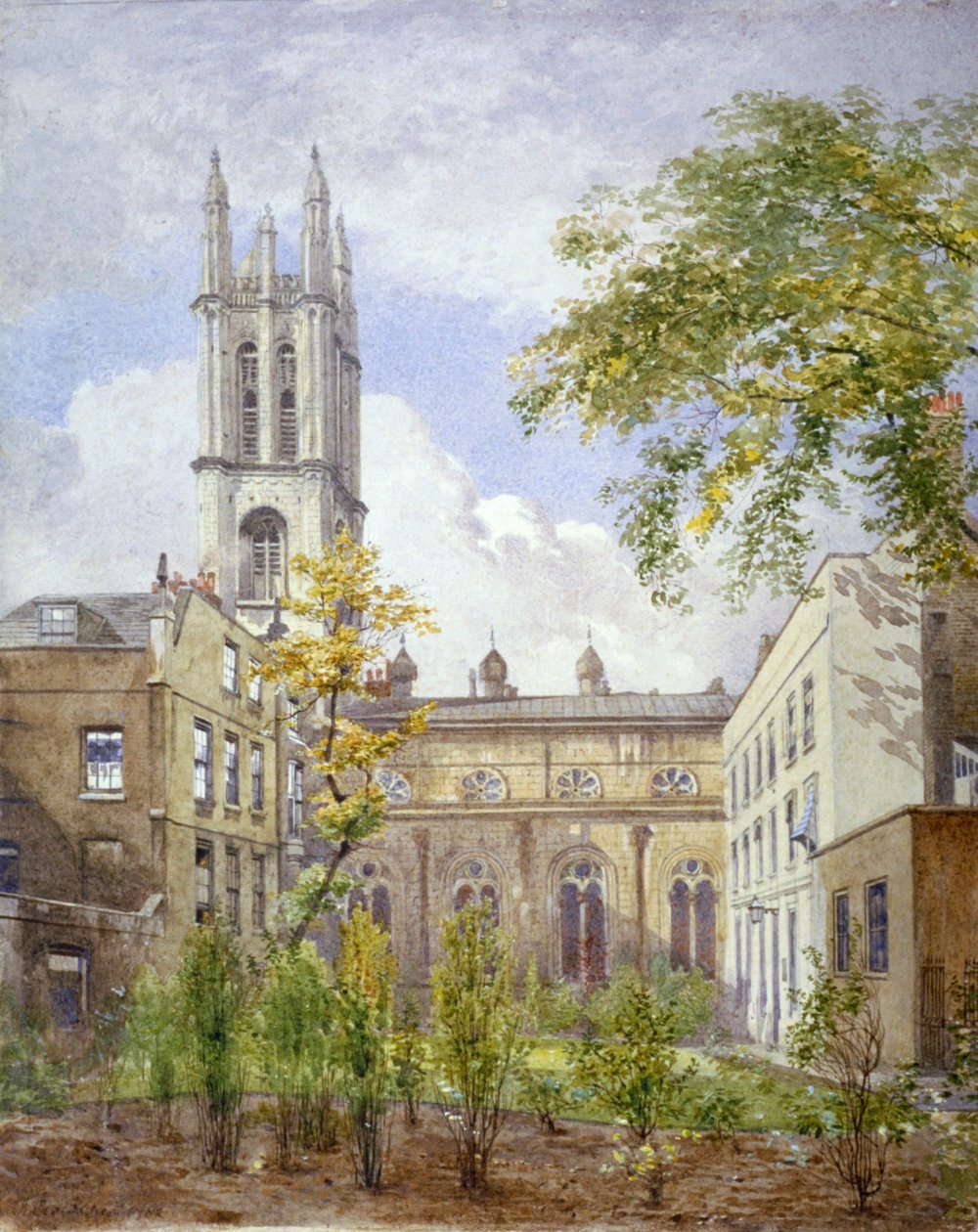 Église Saint-Michel, Cornhill, City of London, 1882 - John Crowther