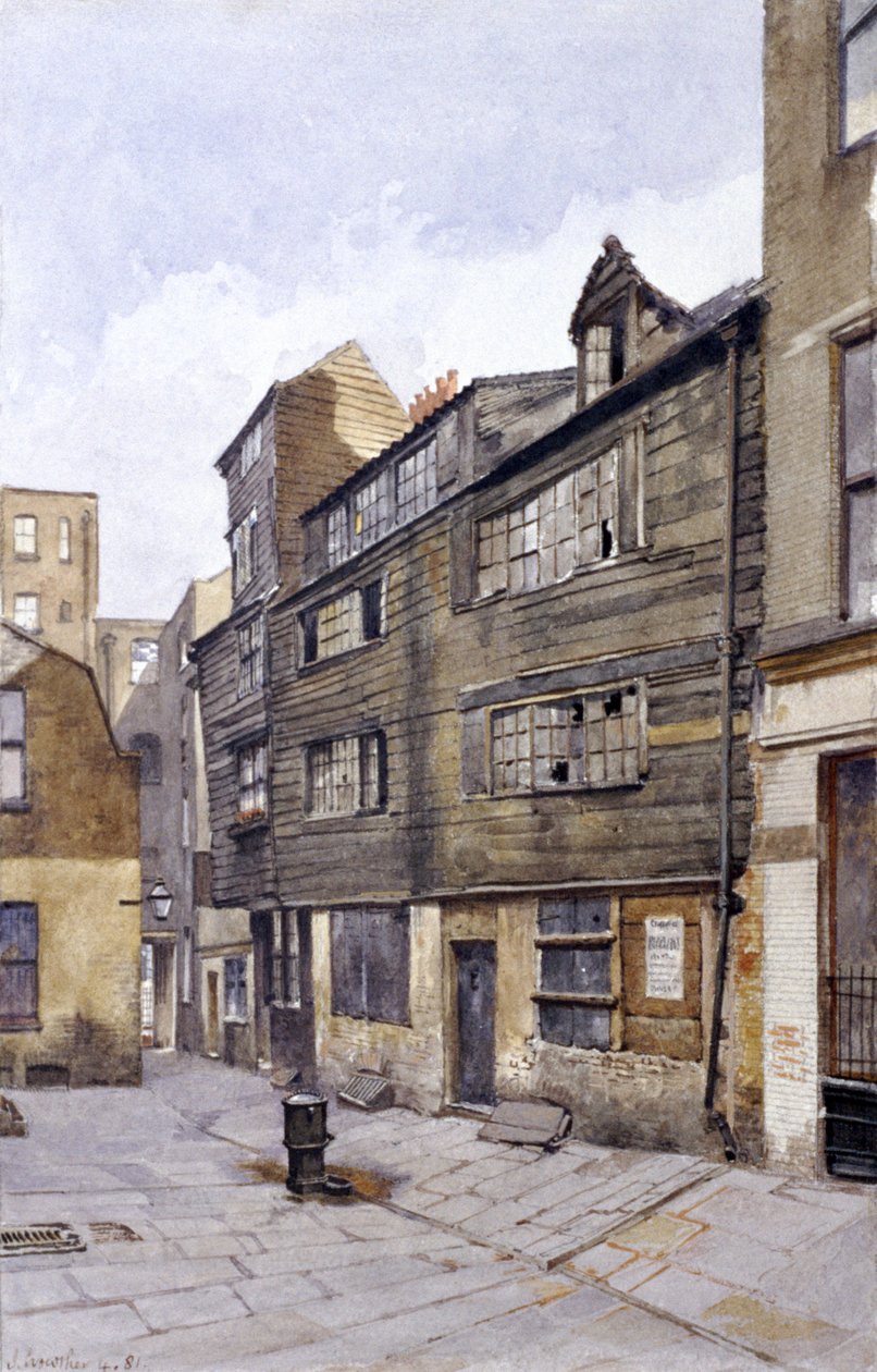 Crown Court, Chancery Lane, Londres, 1881 - John Crowther
