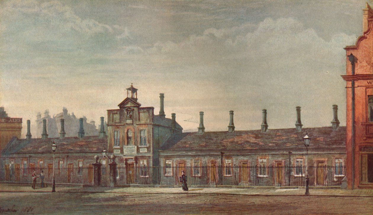 Maisons de retraite Emery Hills, Rochester Row, Westminster, Londres, 1880 1926 - John Crowther