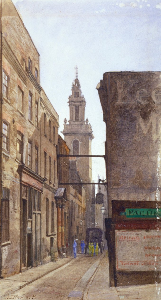 Garlick Hill, Londres, 1882 - John Crowther